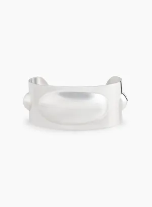 Better Alone Silver Bangle