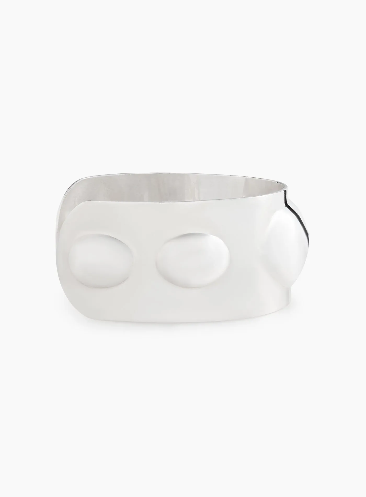Better Alone Silver Bangle