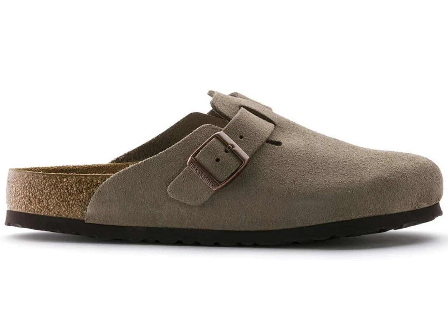 Birkenstock: Boston in Taupe