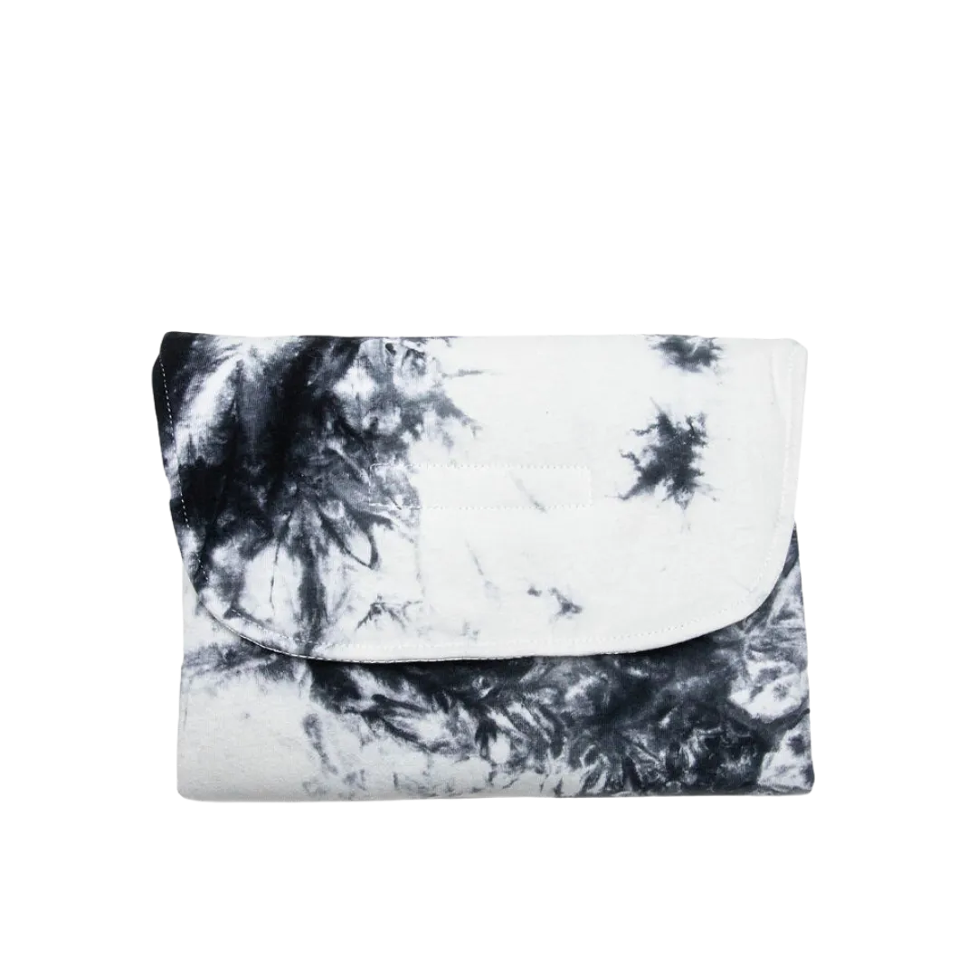 Black Tie Dye Diaper Changer