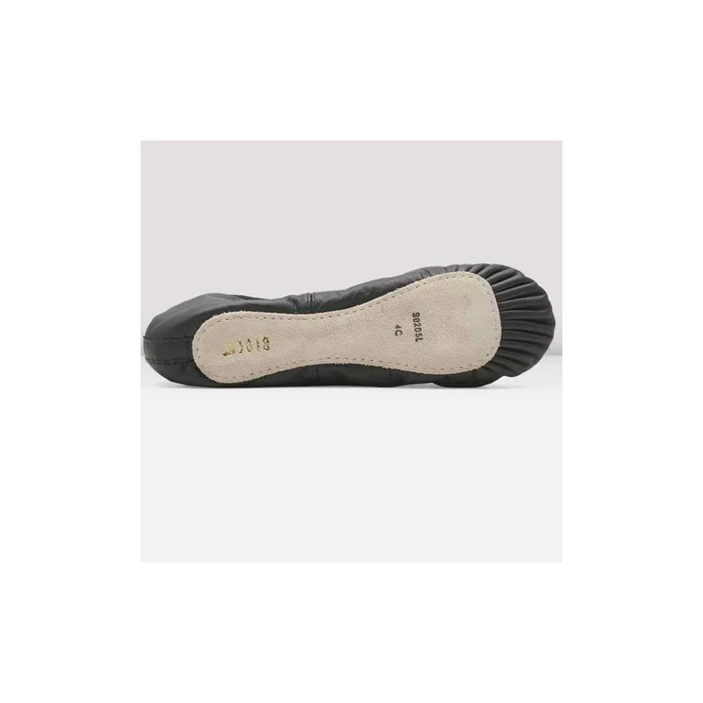 Bloch Dansoft Leather Ballet Shoes SO205G - Black - Children's