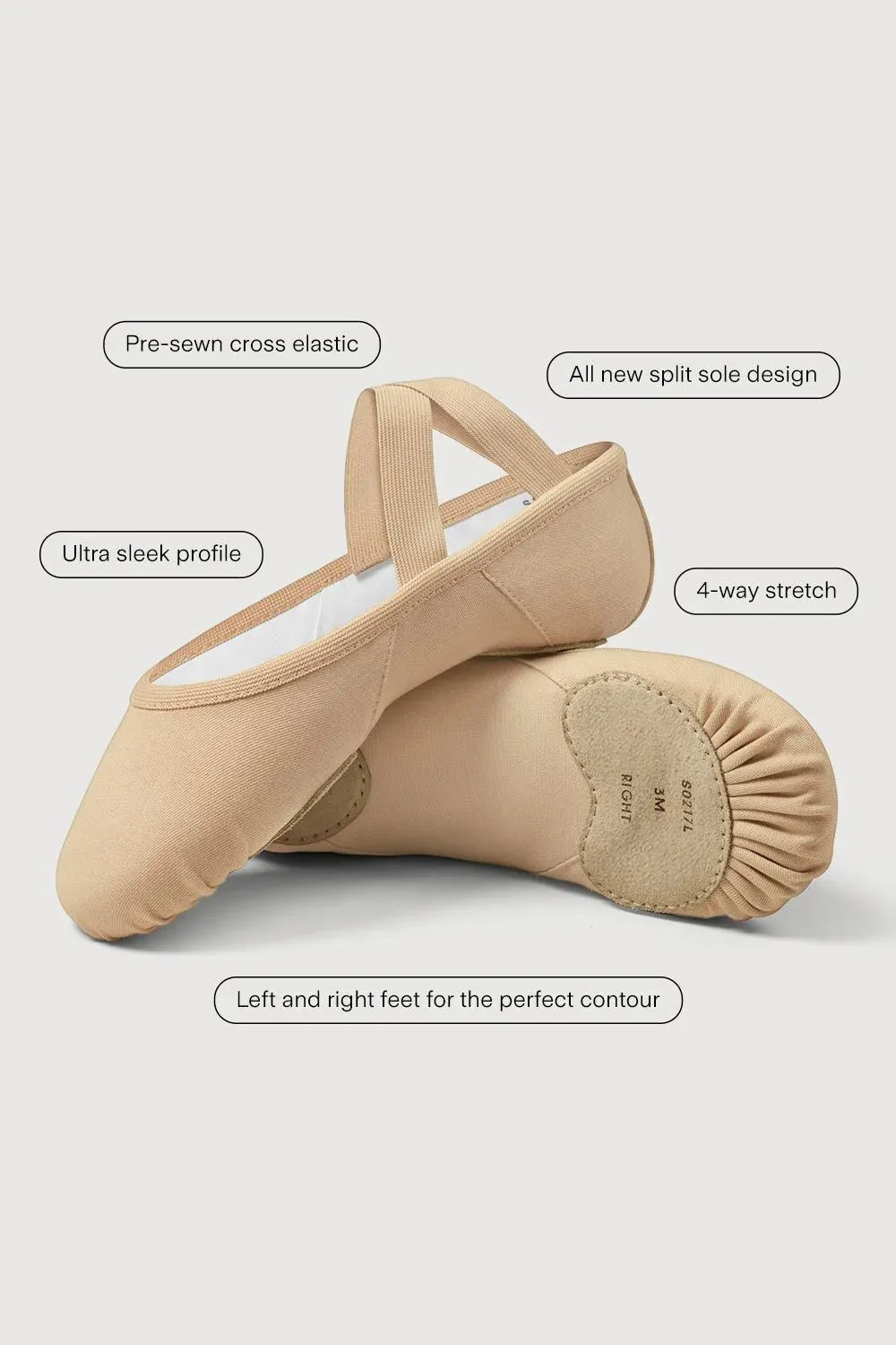 Bloch Elation Canvas Ballet Shoe