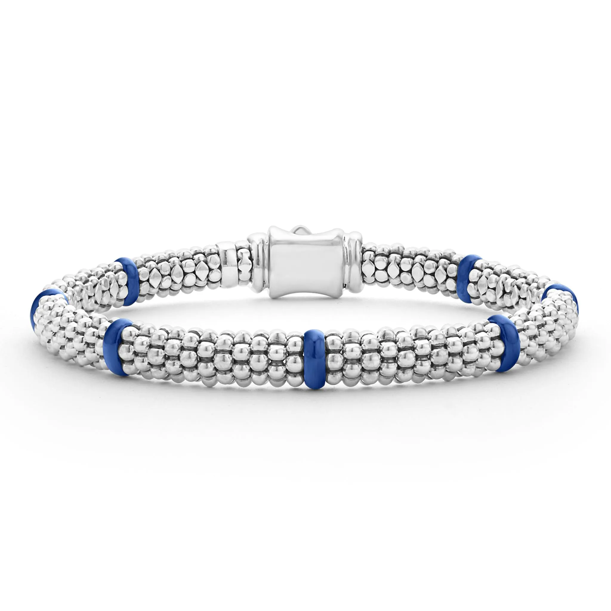 Blue Caviar Ultramarine Ceramic Station Caviar Bracelet Gift Set