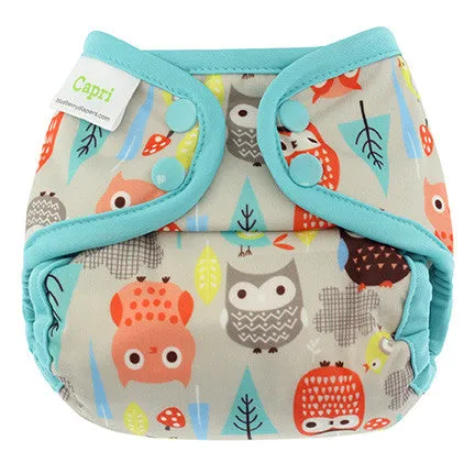Blueberry Capri Cloth Diaper Cover - Newborn