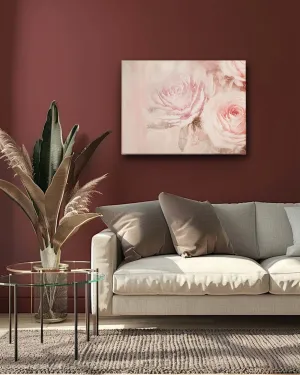 Blushing Blossoms surreal canvas art