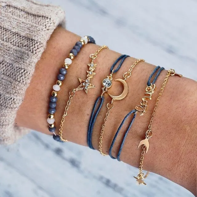 Boho Styled Bracelet Set