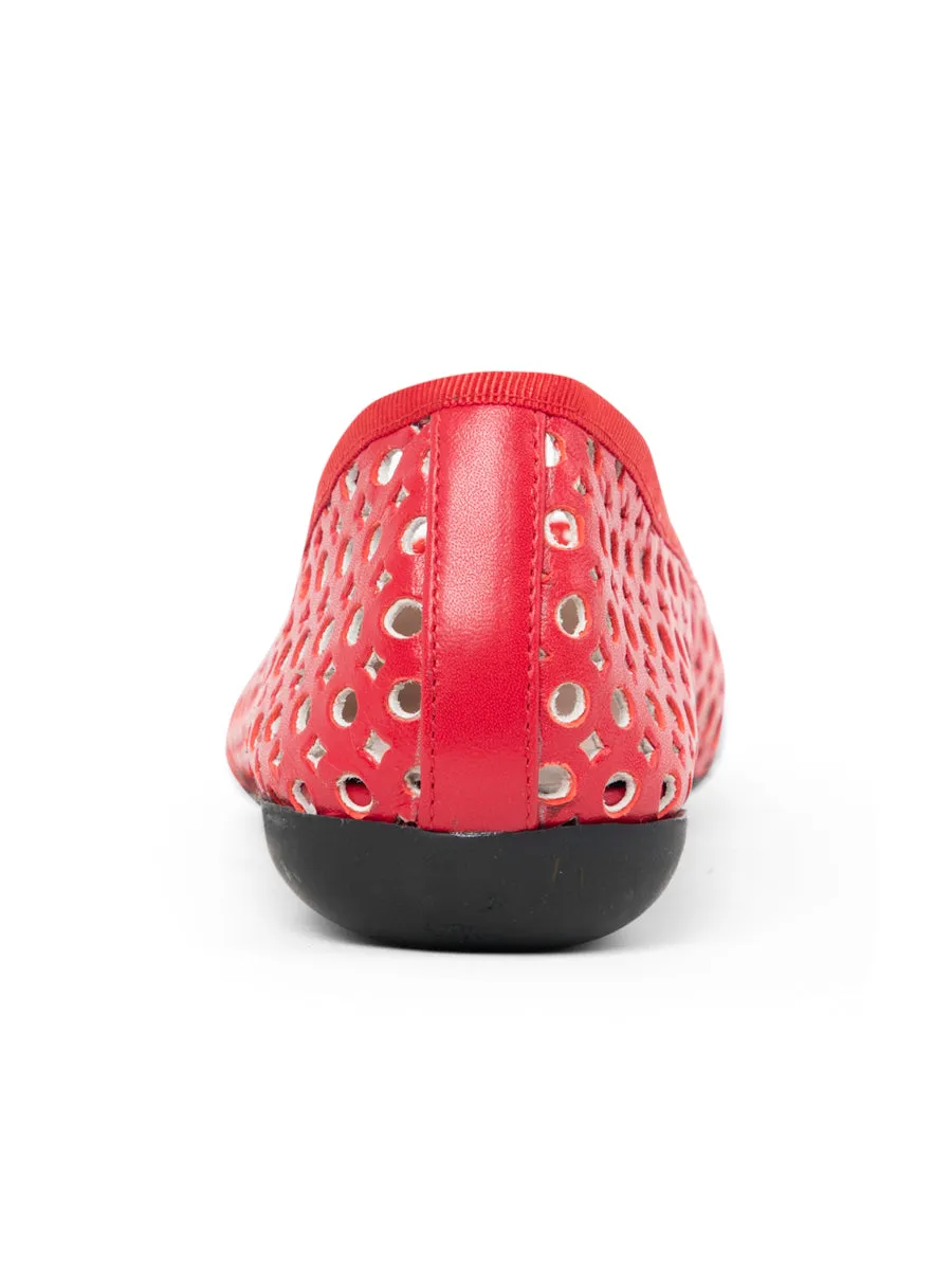 Brandy Perforated Ballet Flat