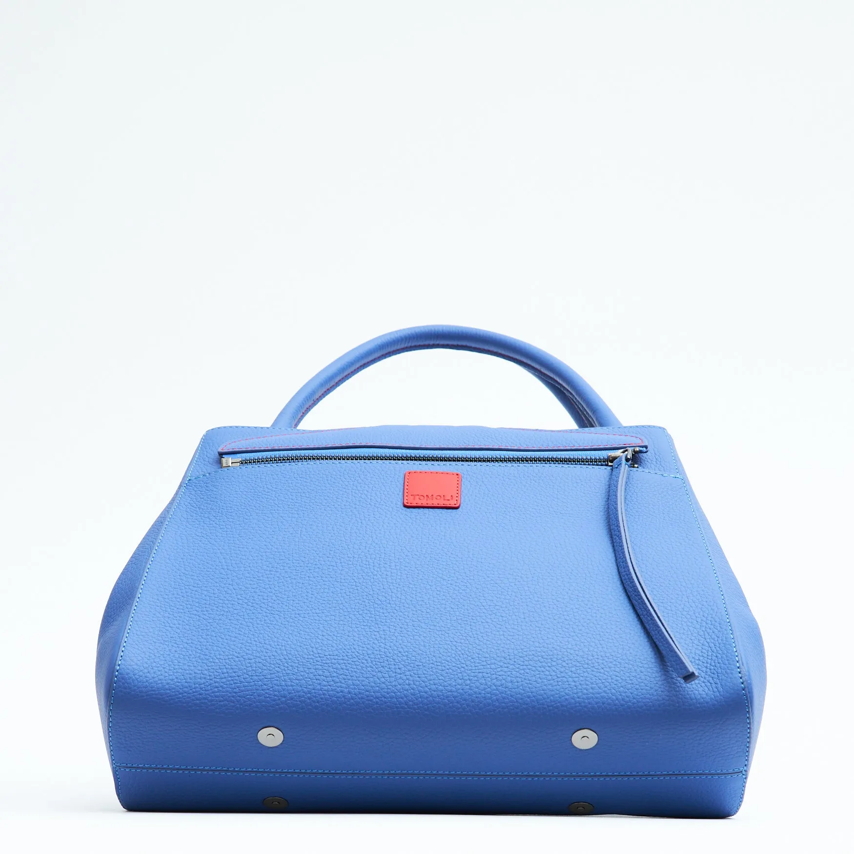 briffani lean interchangeable quilted closure tote - hot iris