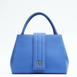 briffani lean interchangeable quilted closure tote - hot iris
