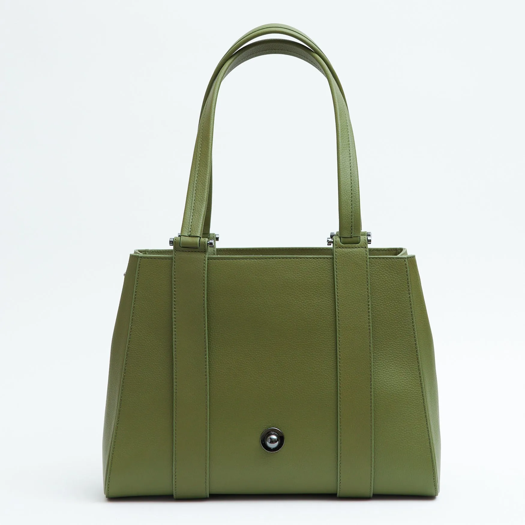 briffani orbit interchangeable strap tote - olive