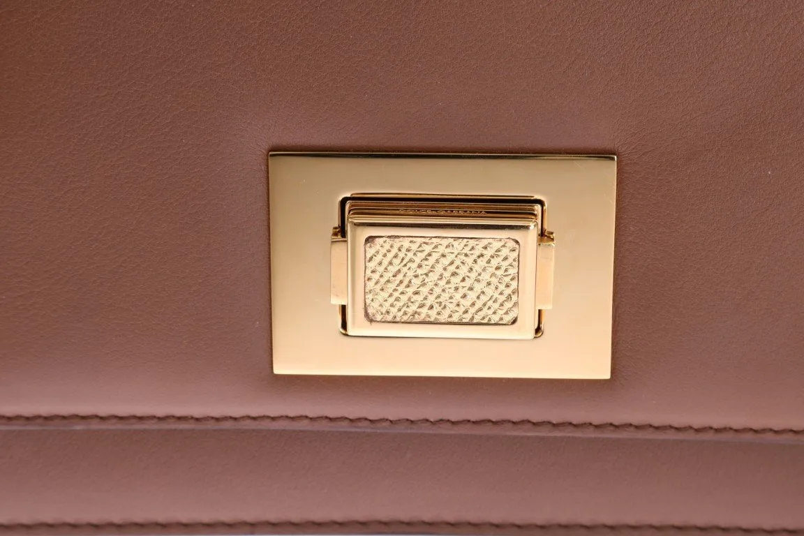 Brown Leather Satchel Sicily Bag