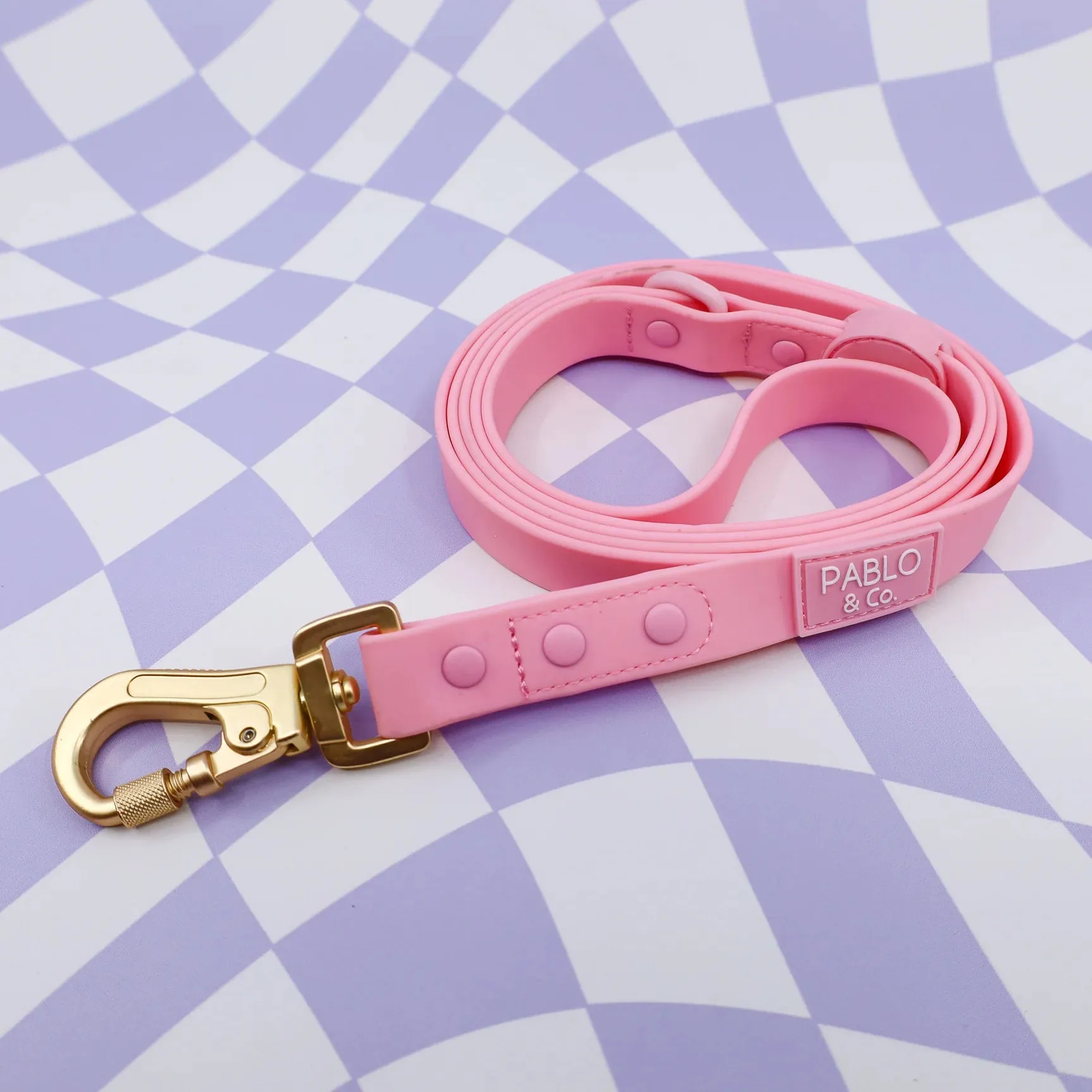 Bubblegum Pink Waterproof Leash