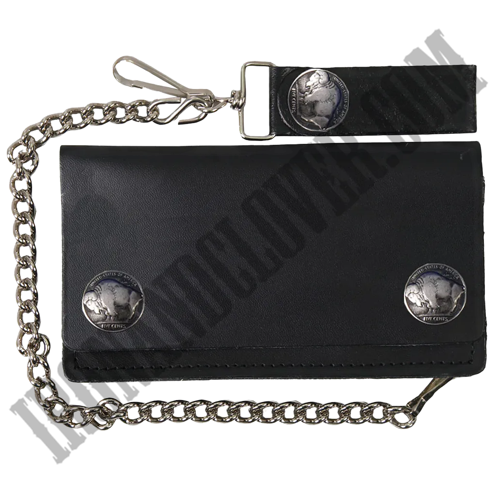 Buffalo Nickle Snap Wallet