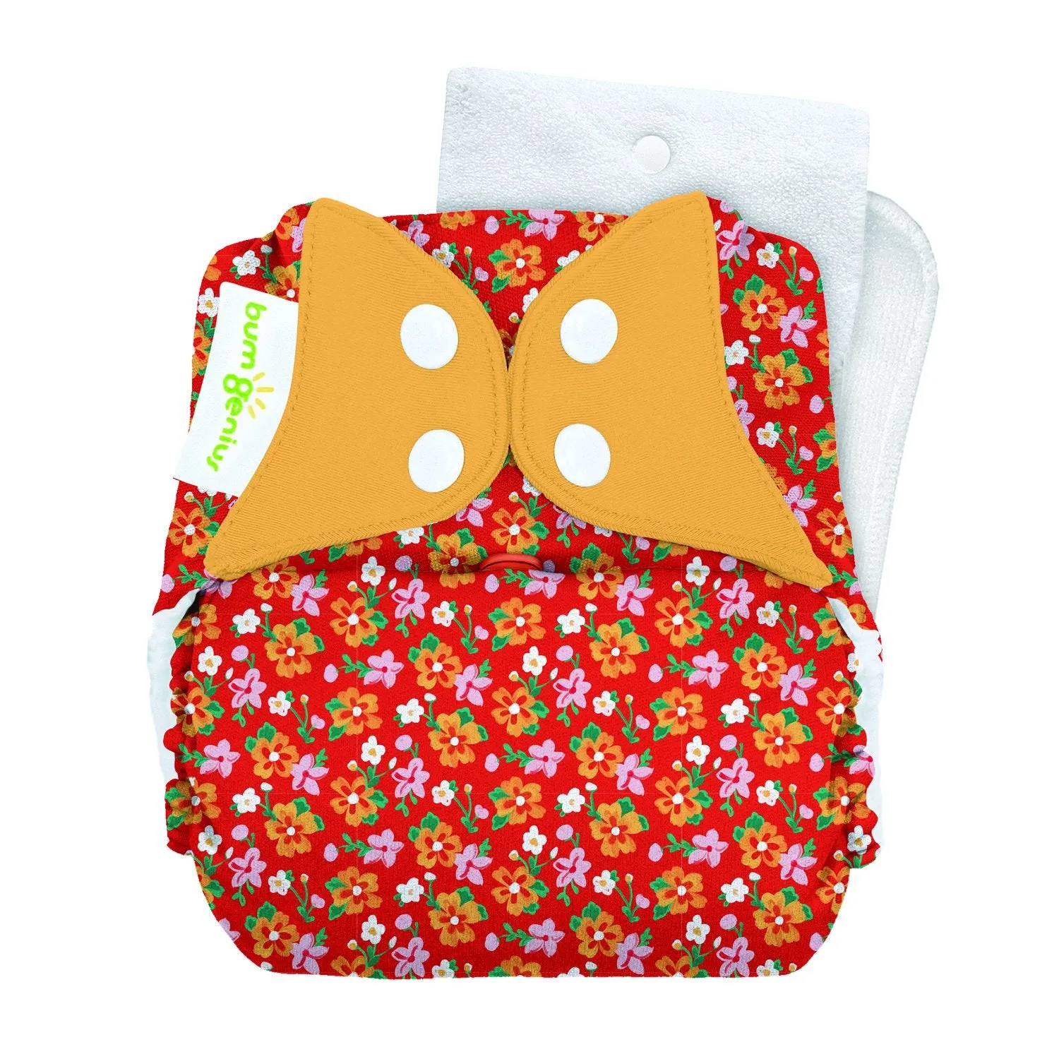 BumGenius Original One-Size Cloth Diaper 5.0 - Covers and inserts (sold separate -see description)