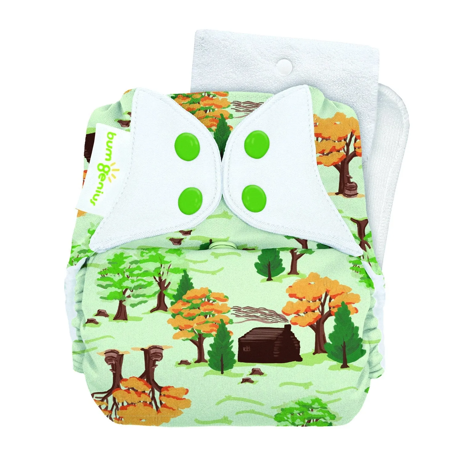 BumGenius Original One-Size Cloth Diaper 5.0 - Covers and inserts (sold separate -see description)