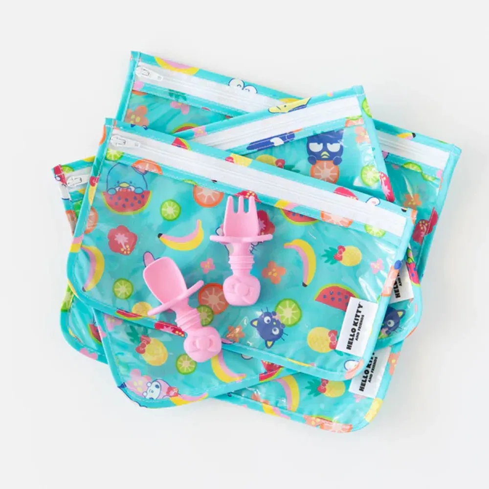 Bumkins | 3pc Travel Bag - Hello Kitty Fruit Punch