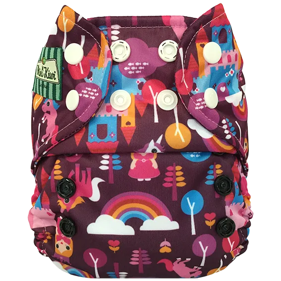 Bummis/Mini Kiwi One Size Pocket Diaper - Snap