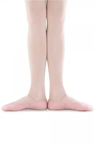 Bunny Hop Leather Ballet Slippers - Child