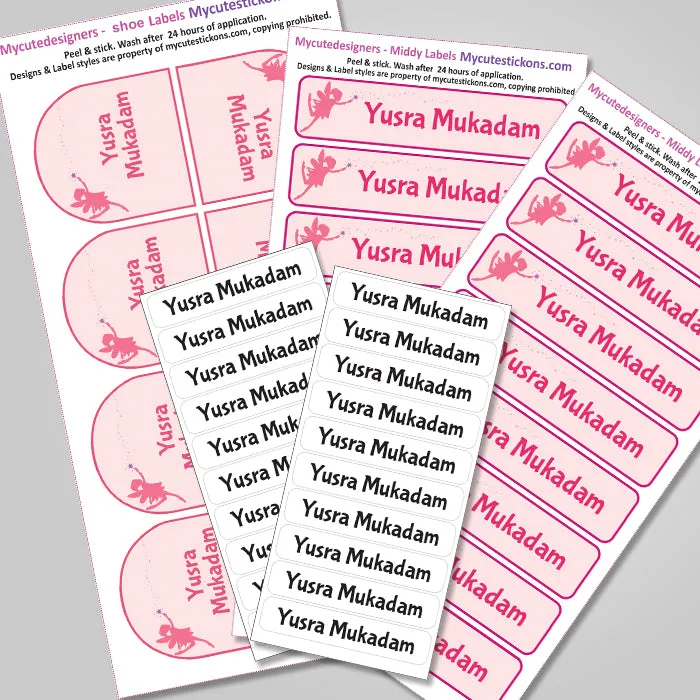 Camping Labels Value Pack | Fairy