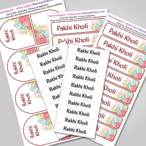 Camping Labels Value Pack | Flower