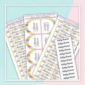 Camping Labels Value Pack