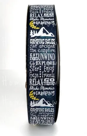 Camping USDR Ribbon 7/8 Inch