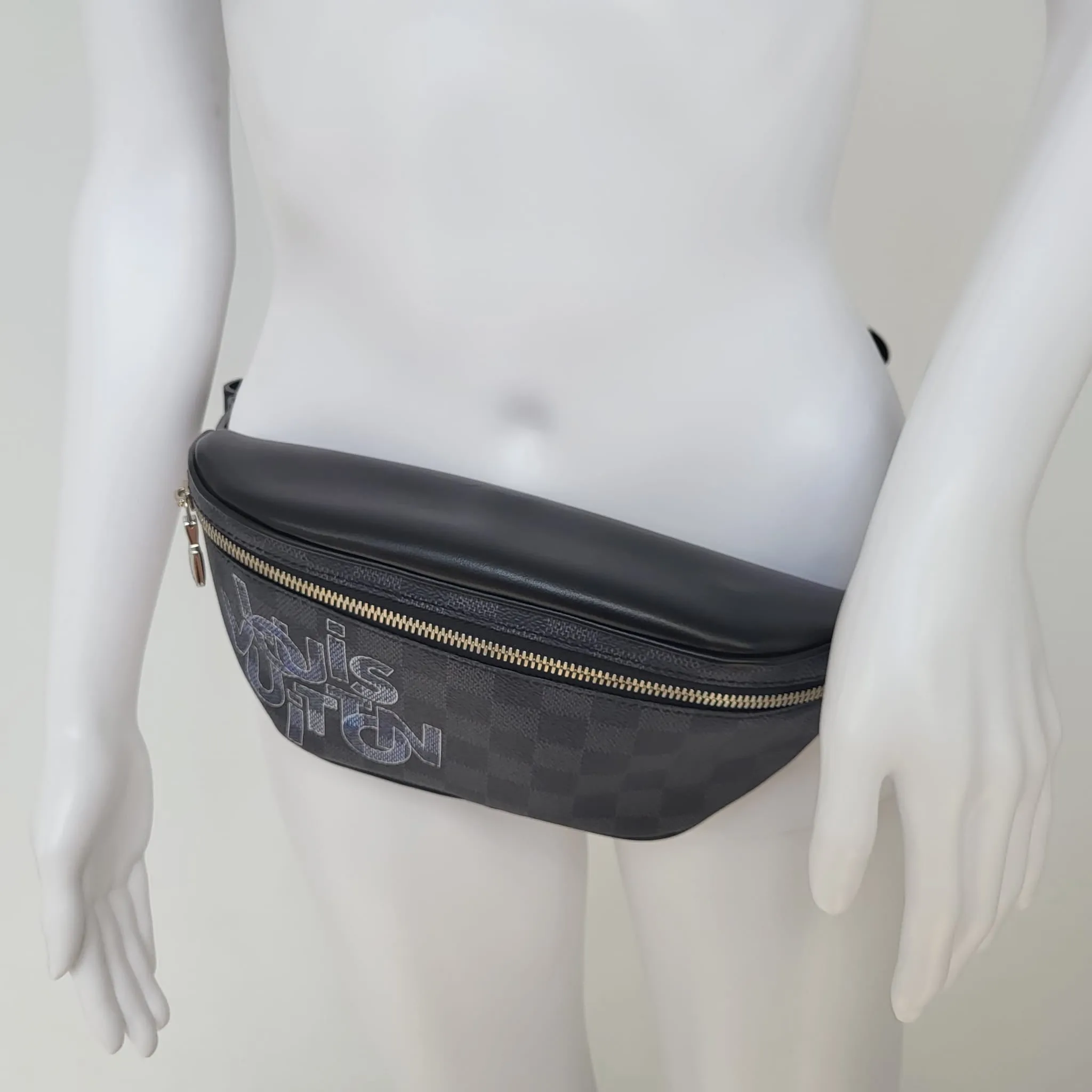 Campus Bumbag Damier Graphite