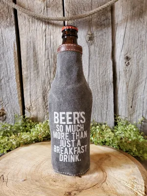 Canvas Beer Bottle Koozies