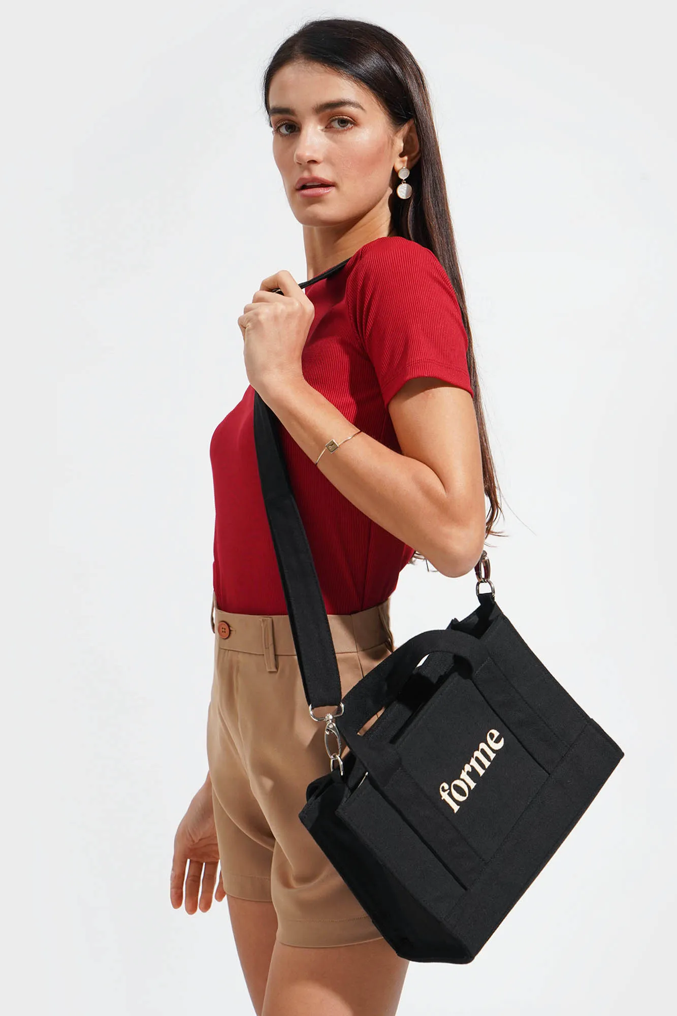 Canvas Forme Sling Bag