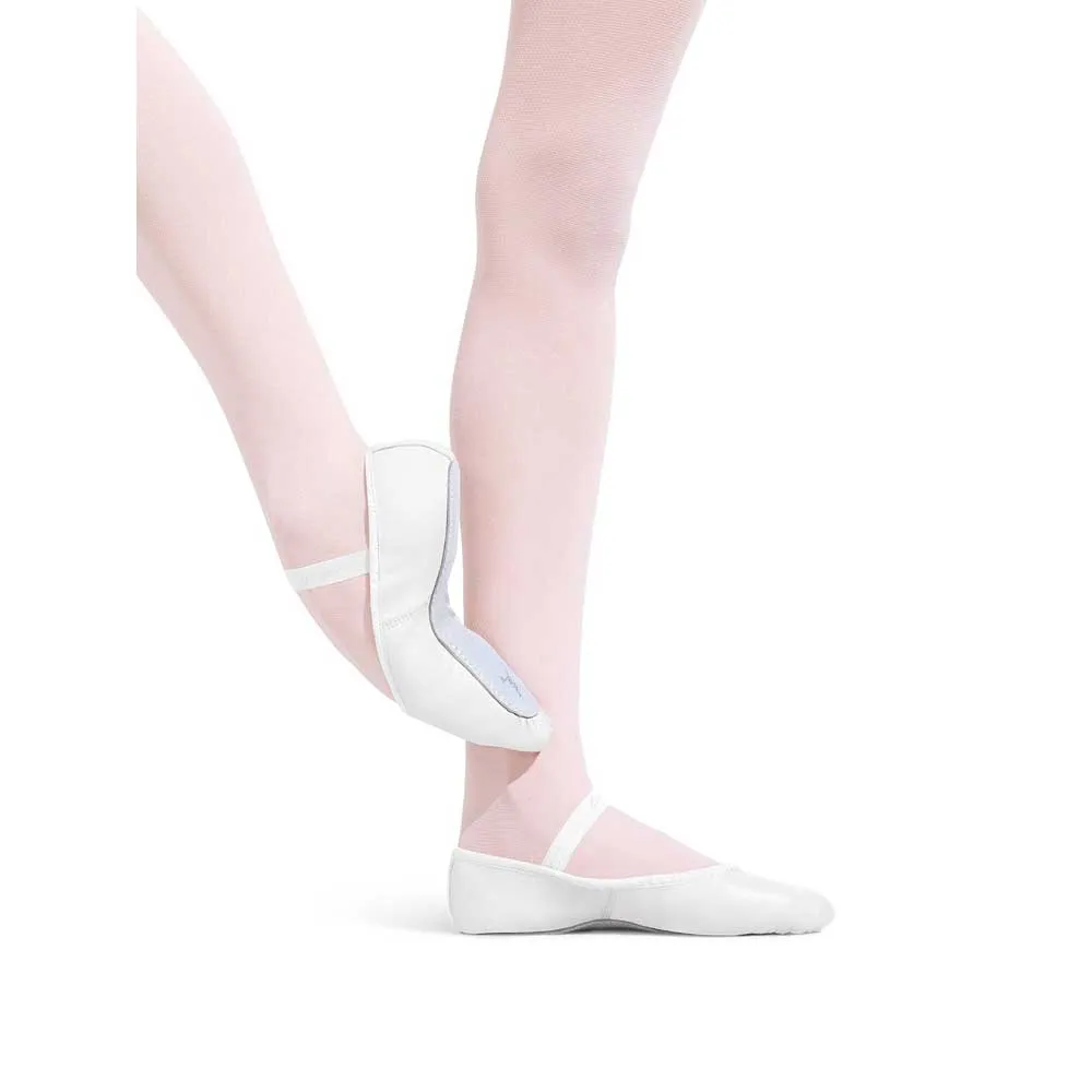 Capezio 205 Daisy Beginner Ballet Slippers in White - Adult Sizes
