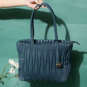 Caprese Dasha Medium Teal Satchel Bag