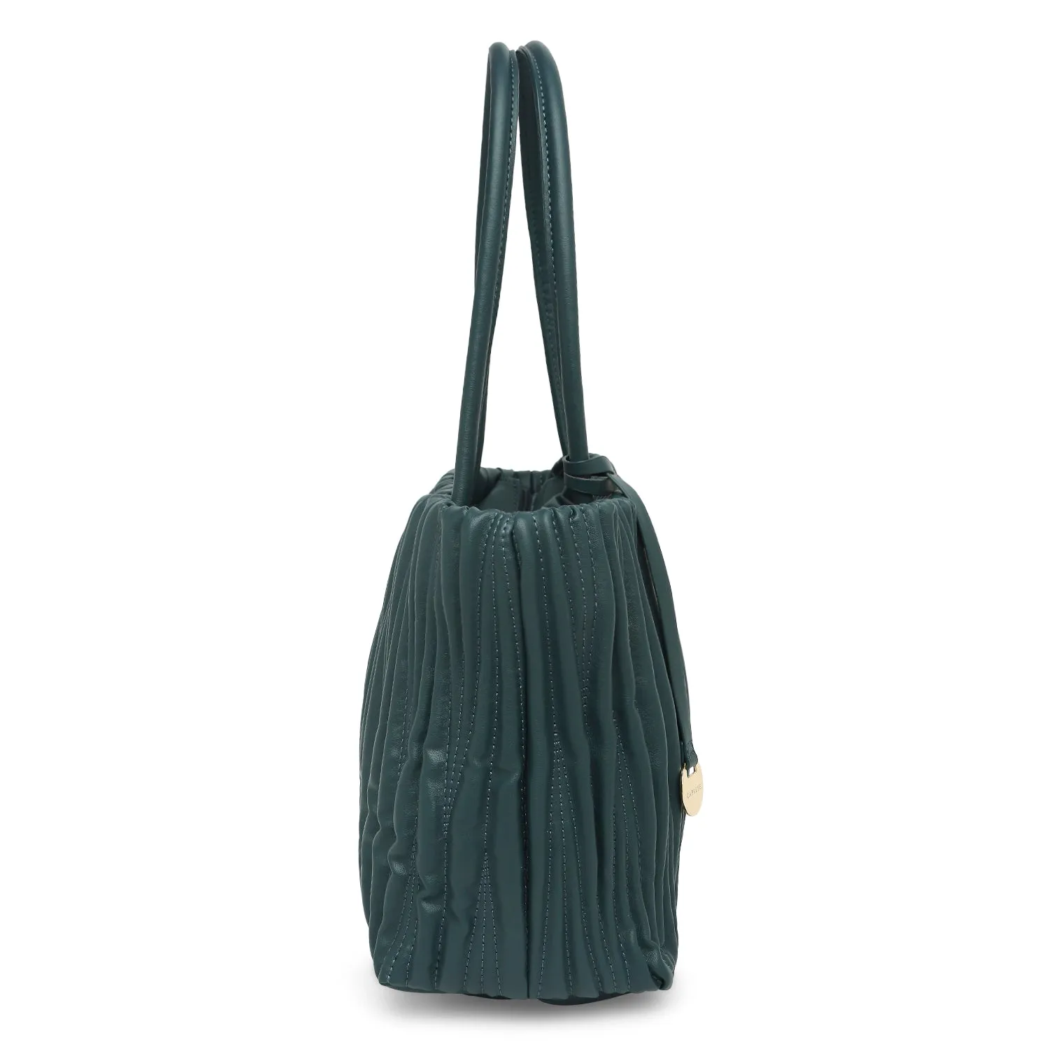 Caprese Dasha Medium Teal Satchel Bag