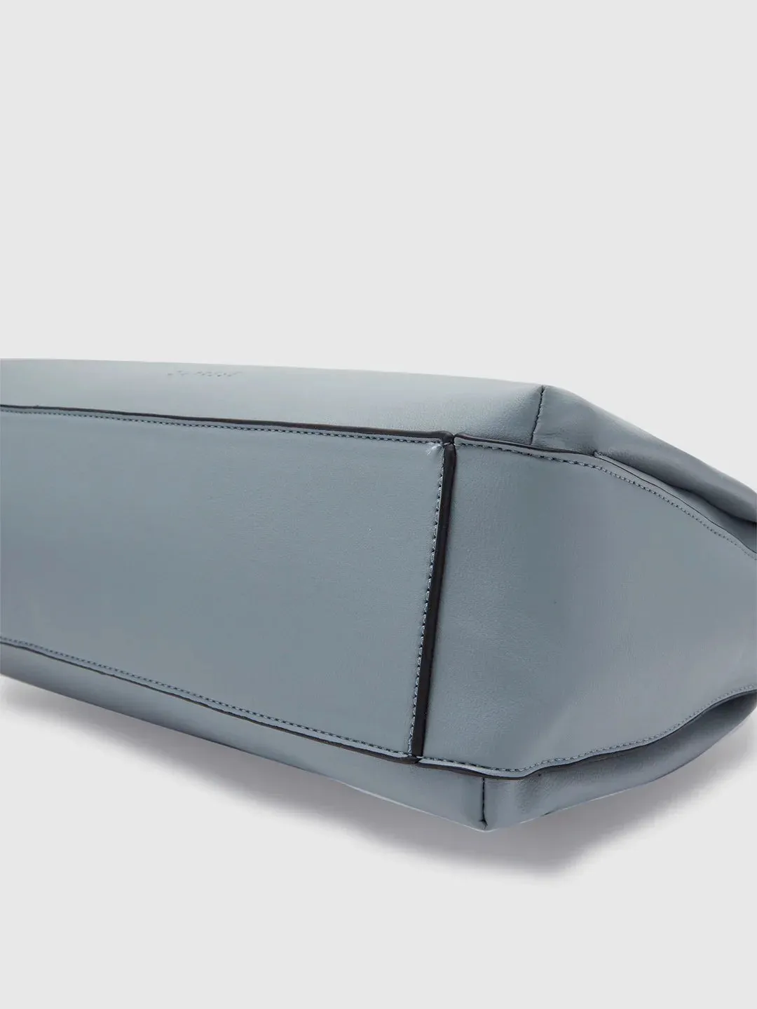 Caprese Evalina Large Grey Satchel Bag