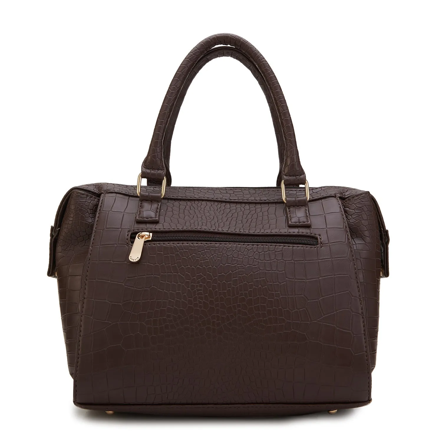 CAPRESE FREDA SATCHEL MEDIUM BROWN