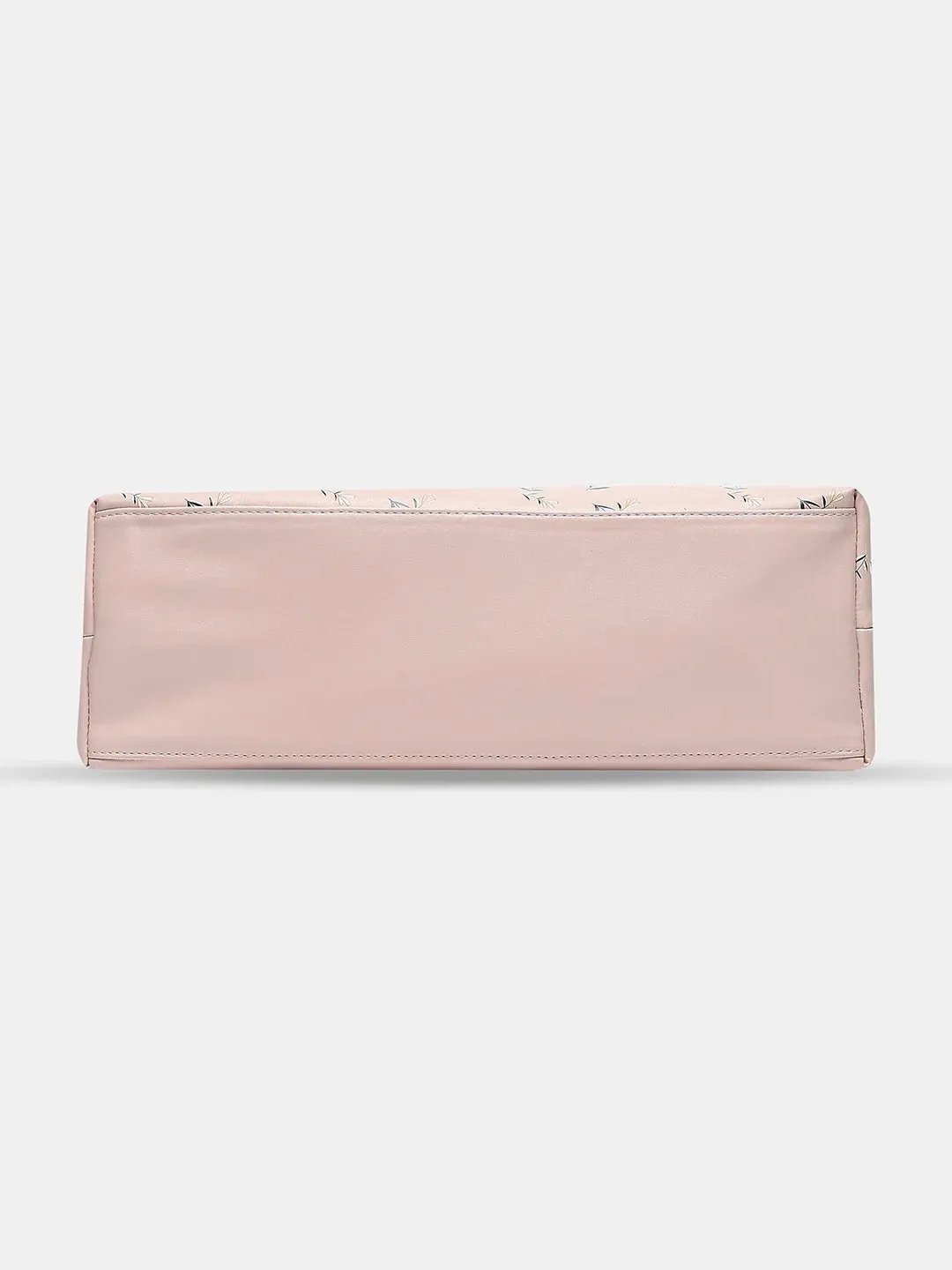 Caprese Merida Large Printed Blush Satchel Bag