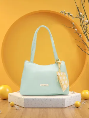 Caprese Pyxis Small Mint Satchel Bag