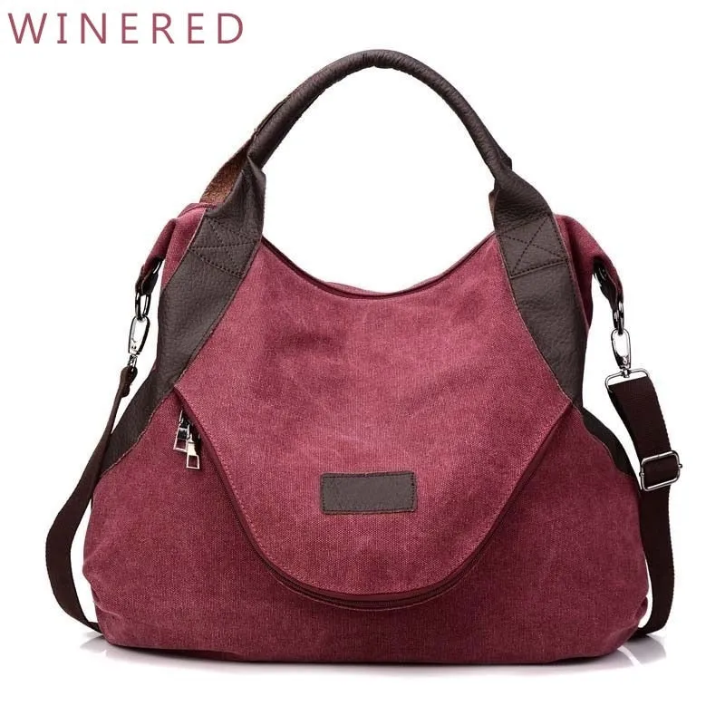 Casual Tote Women's Handbag Shoulder Crossbody Handbags Canvas Leather Fast Shipping New