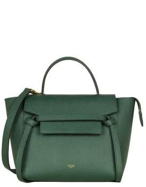 Celine Amazone Grained Leather Micro Belt Bag