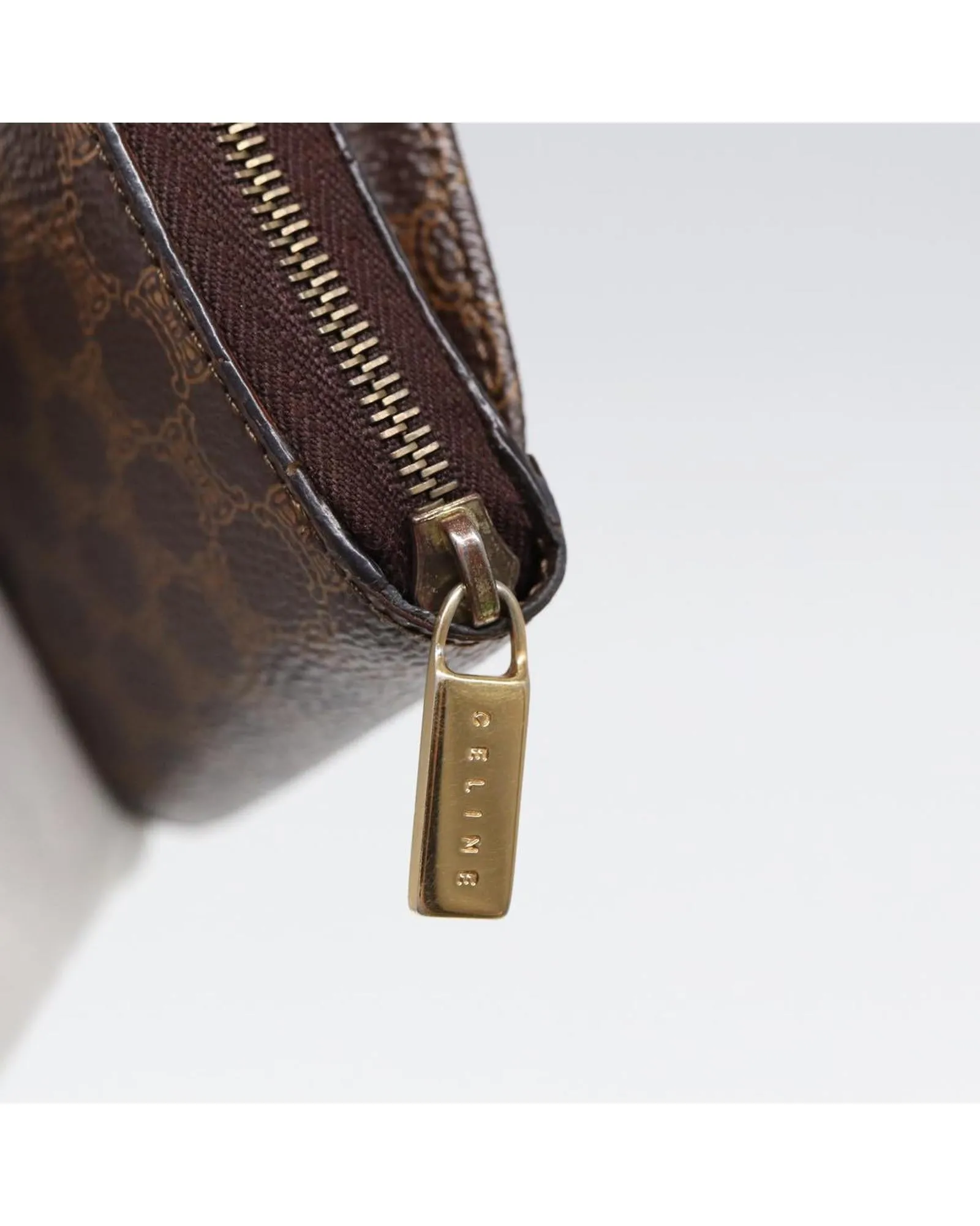 CELINE Macadam Phone Pouch