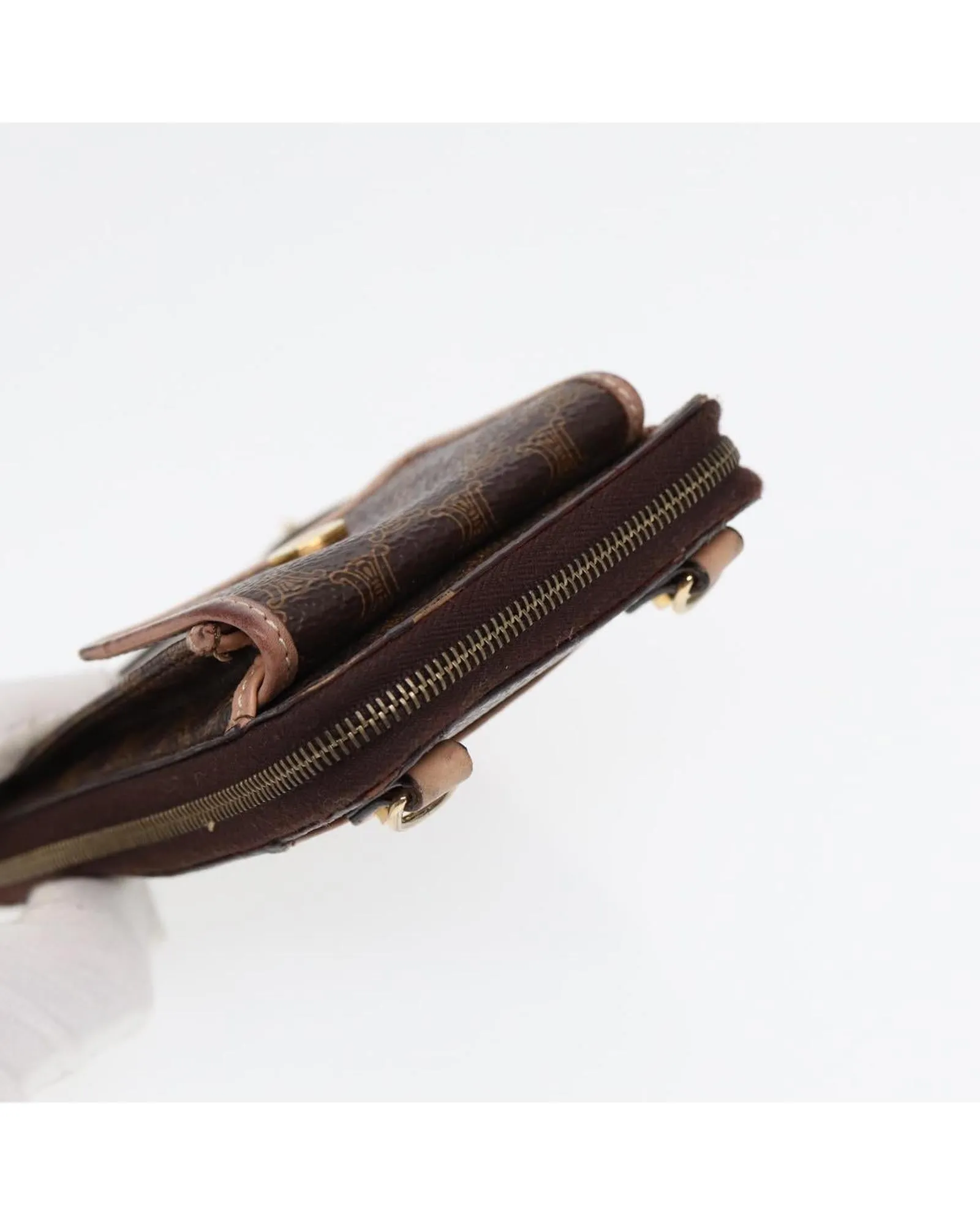 CELINE Macadam Phone Pouch