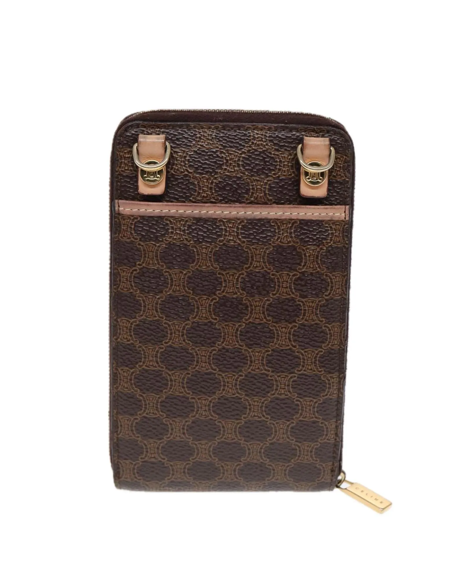 CELINE Macadam Phone Pouch