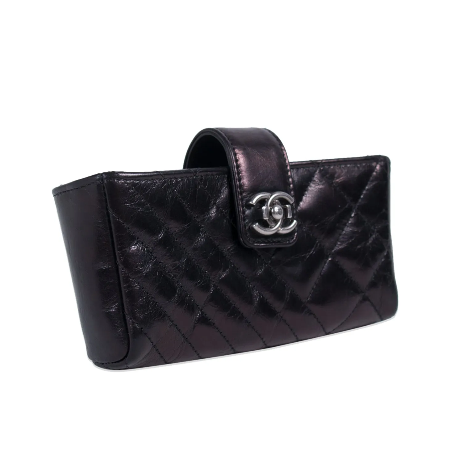 Chanel Quilted Leather O-Phone Holder