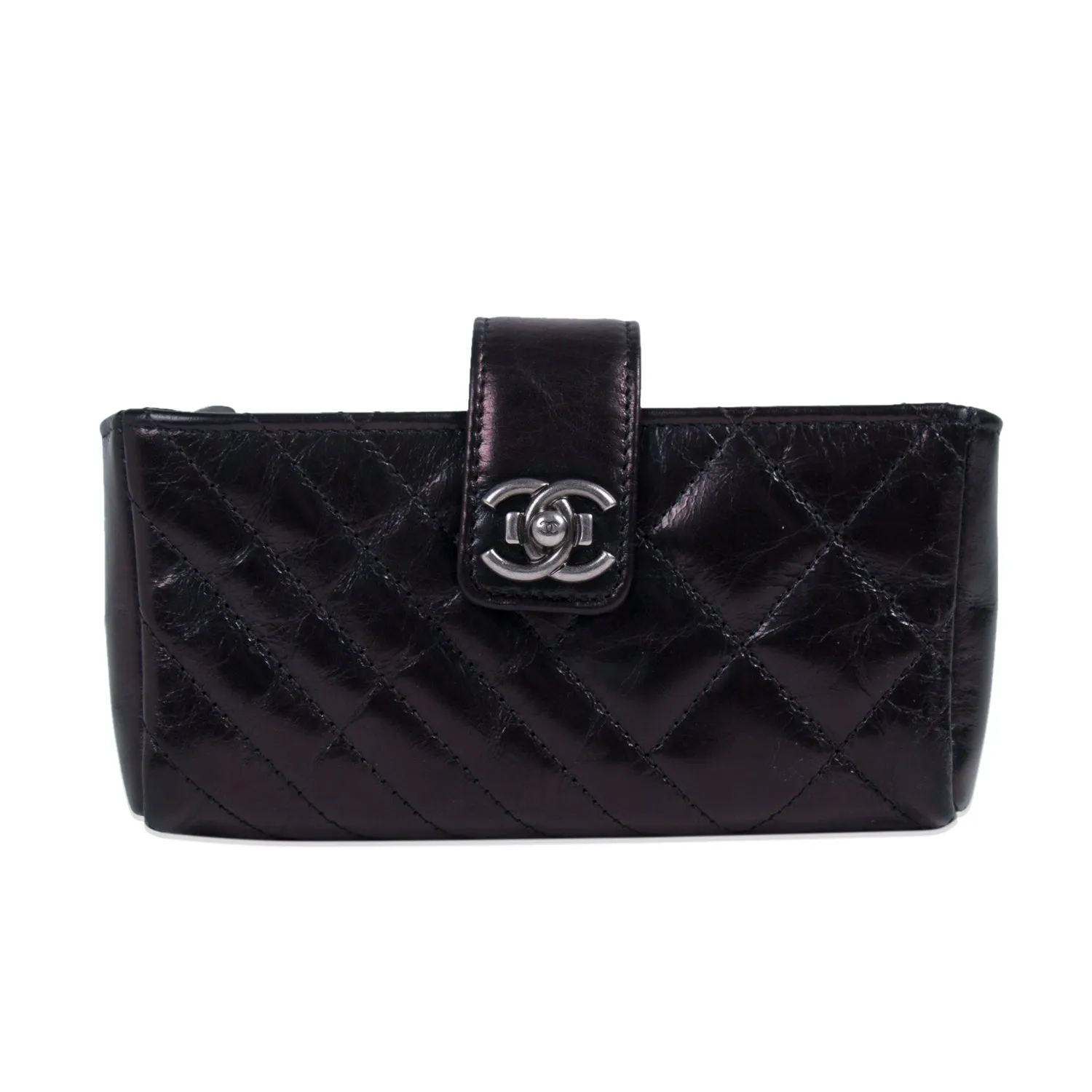 Chanel Quilted Leather O-Phone Holder