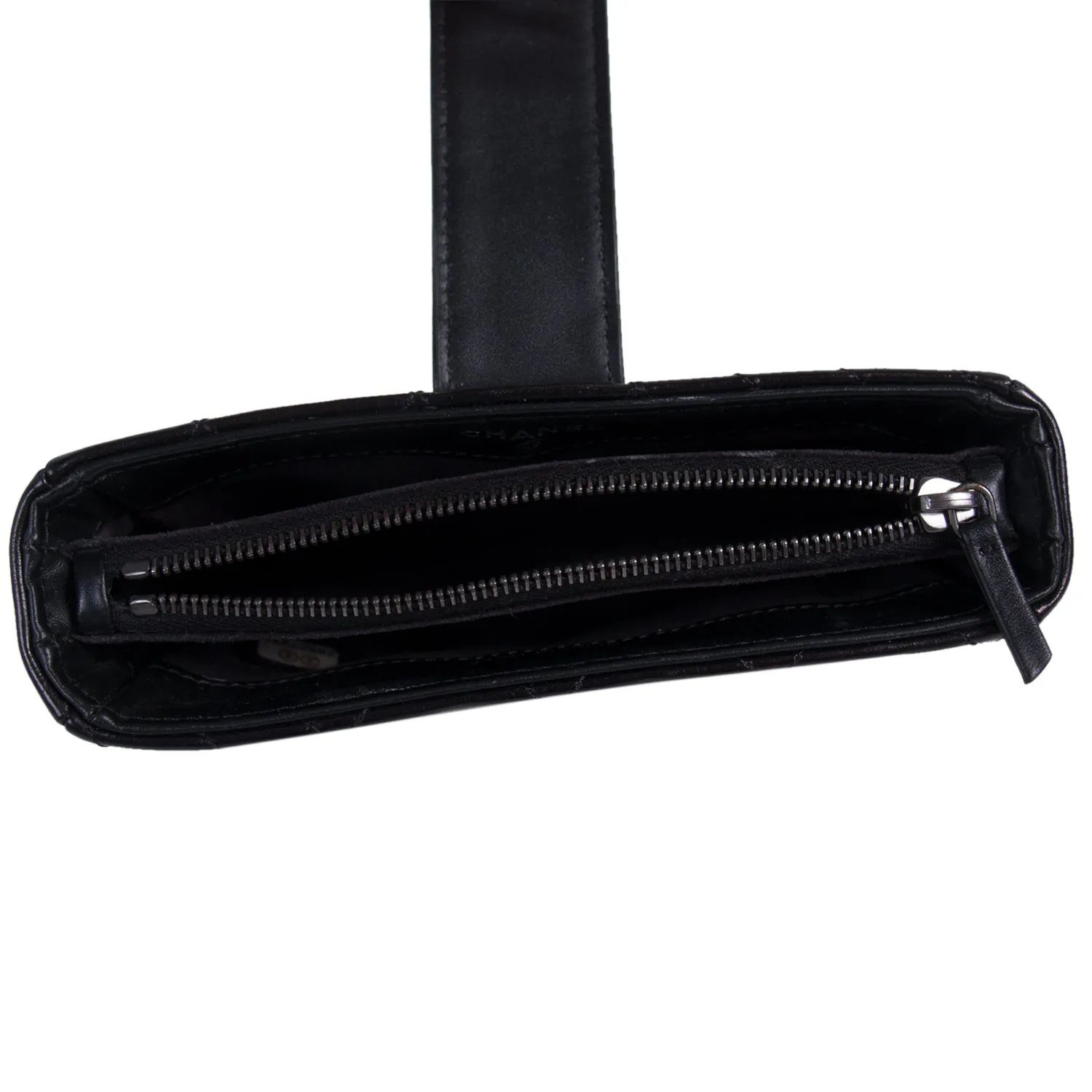 Chanel Quilted Leather O-Phone Holder