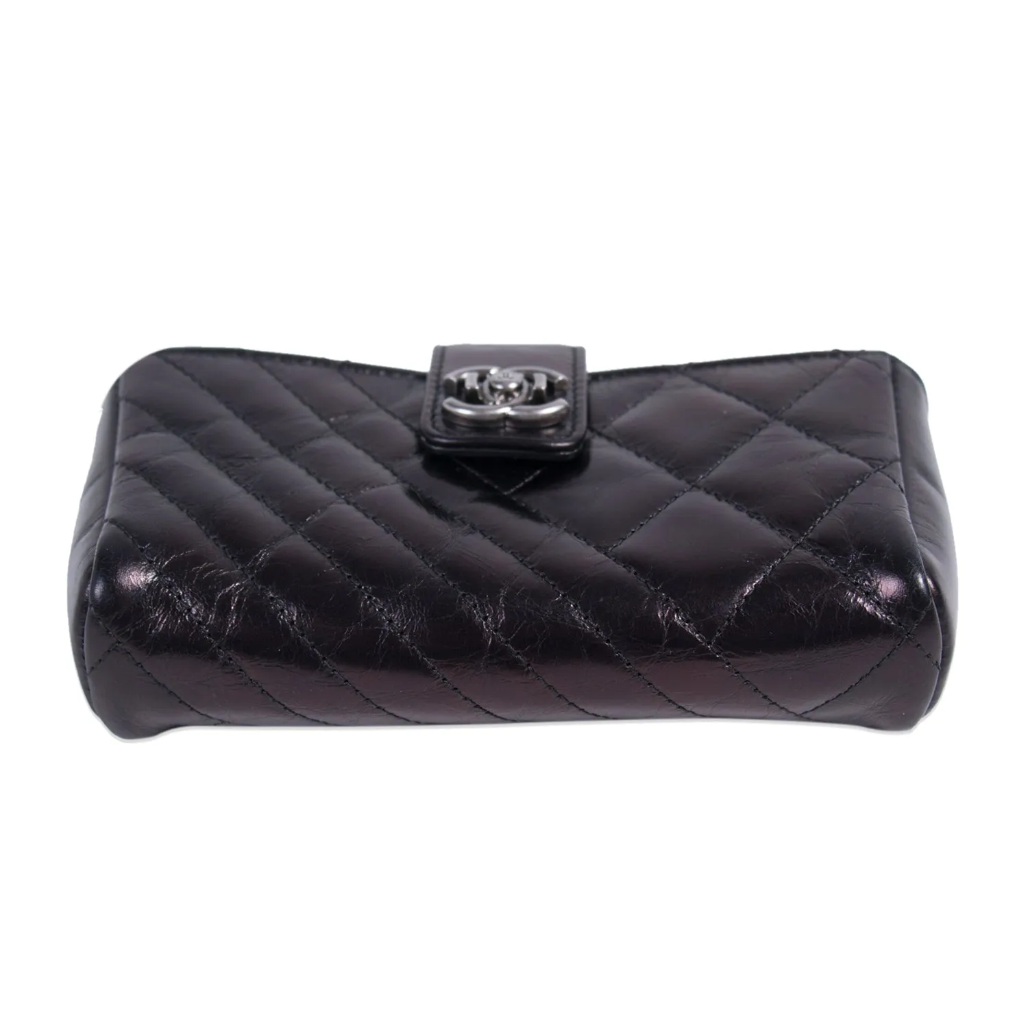 Chanel Quilted Leather O-Phone Holder