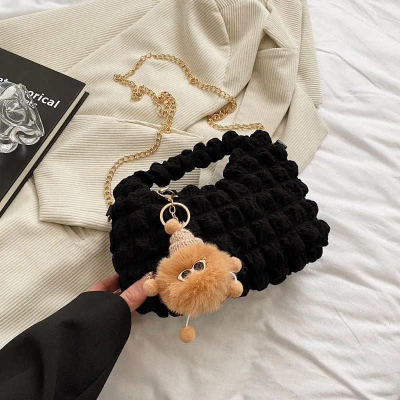 Chic Puffy Tote Shoulder Bag