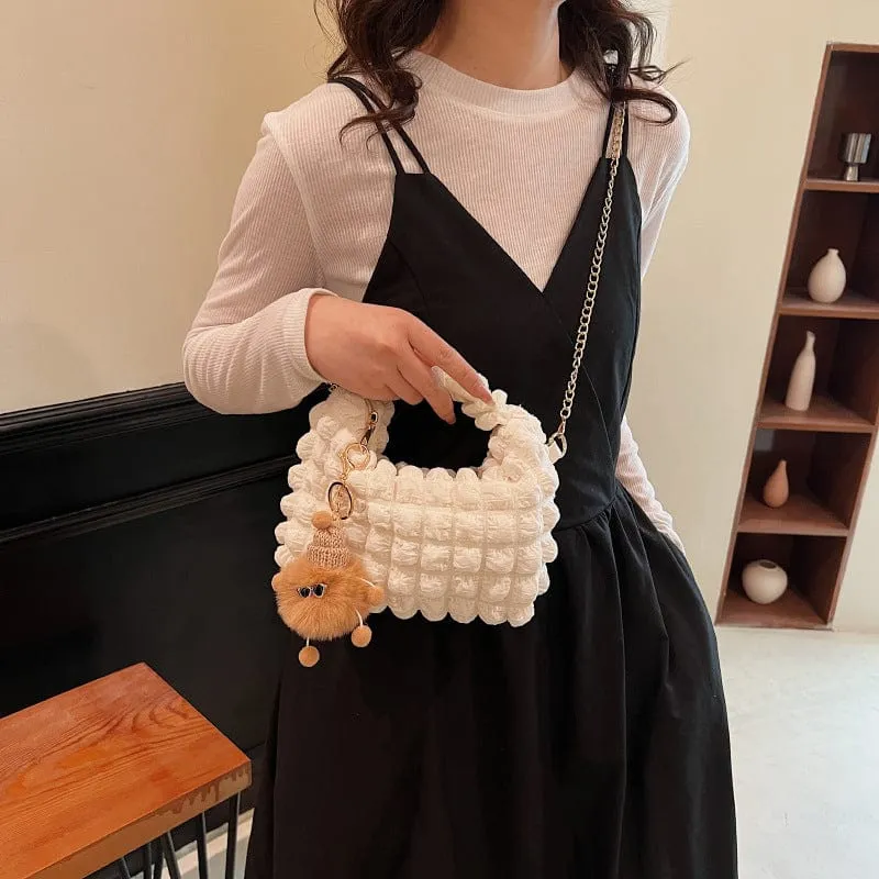 Chic Puffy Tote Shoulder Bag