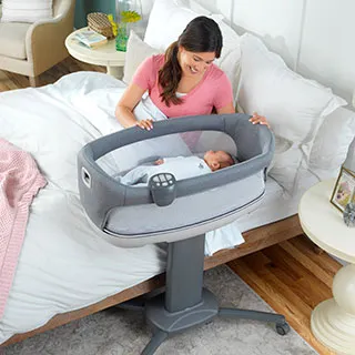 Chicco Close to You Bassinet - Heather Grey