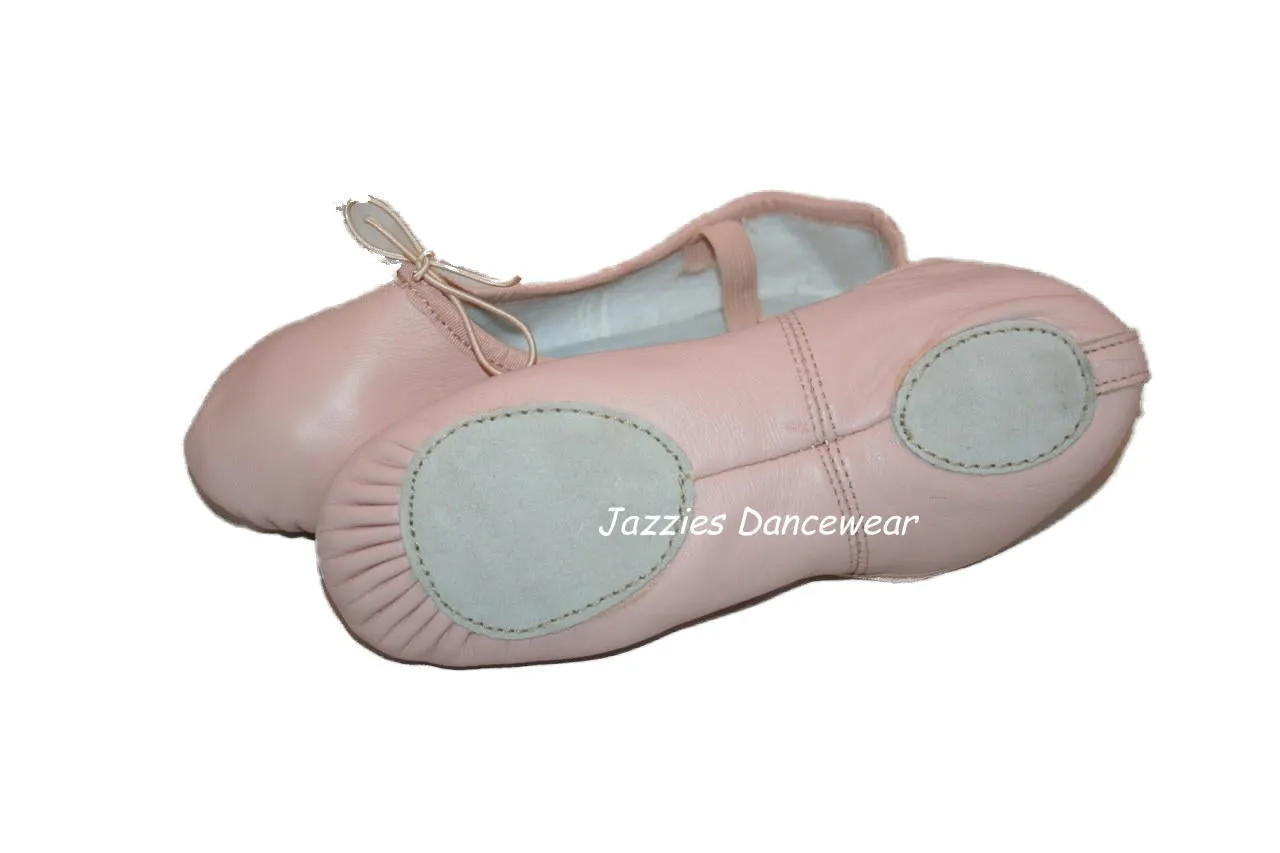 Child Split Sole Ballet Shoes Flesh/Salmon