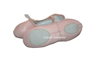 Child Split Sole Ballet Shoes Flesh/Salmon